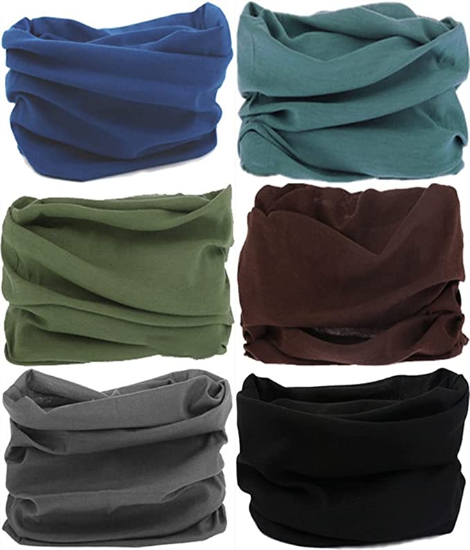 VANCROWN 6 different color Magic Scarves